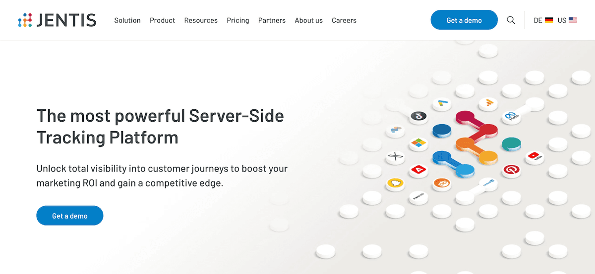 Jentis's website