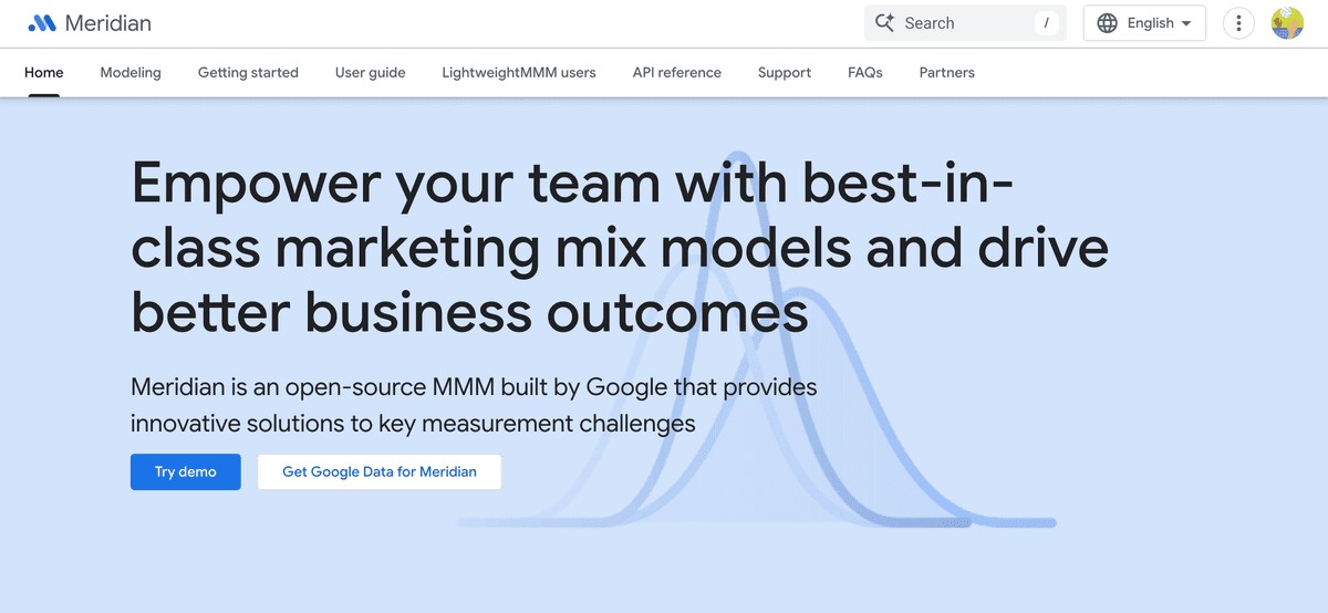 Meridian's website